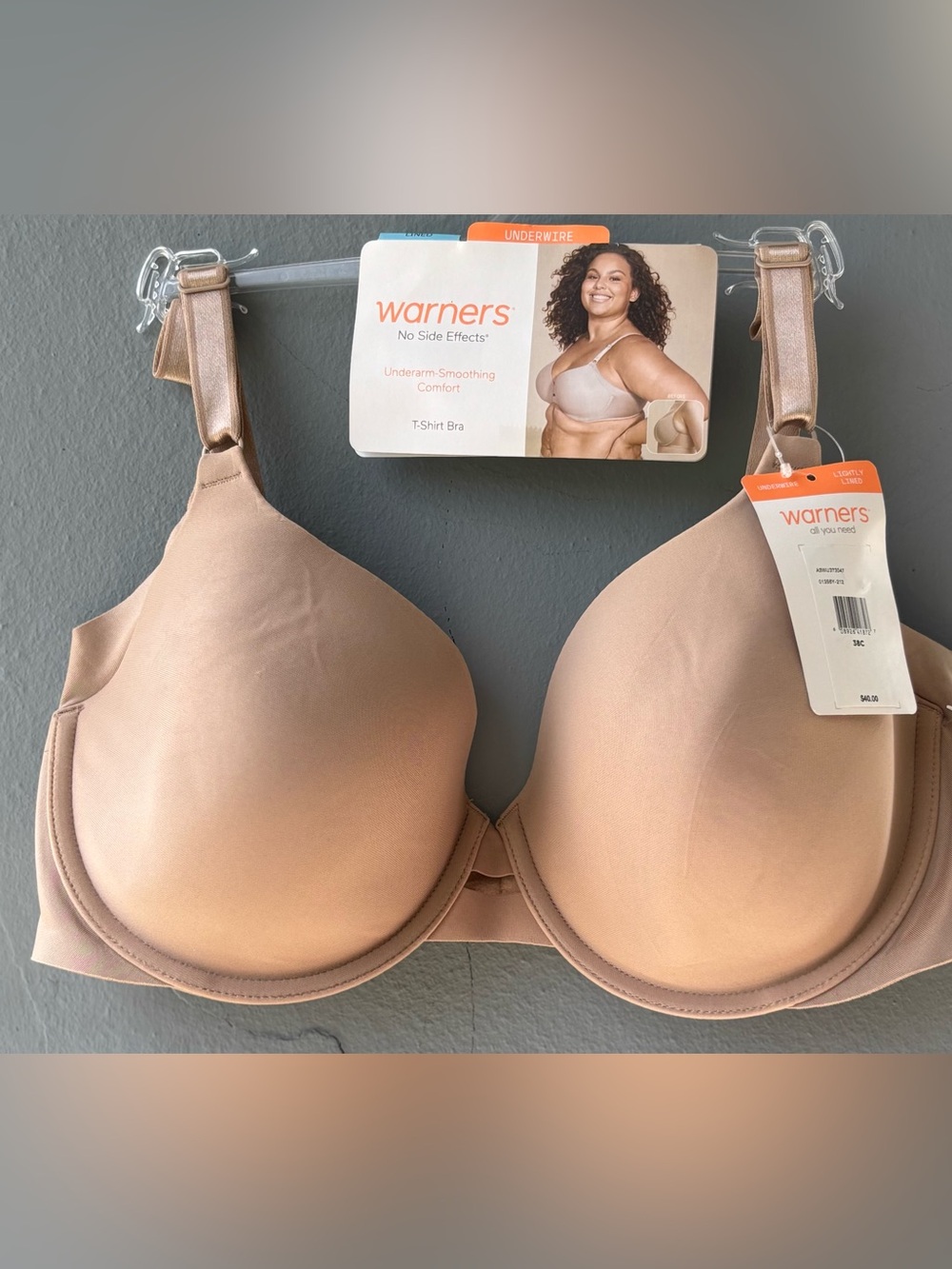 Warner's Nude T-Shirt Underwire Bra
